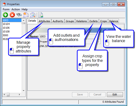 Properties Module